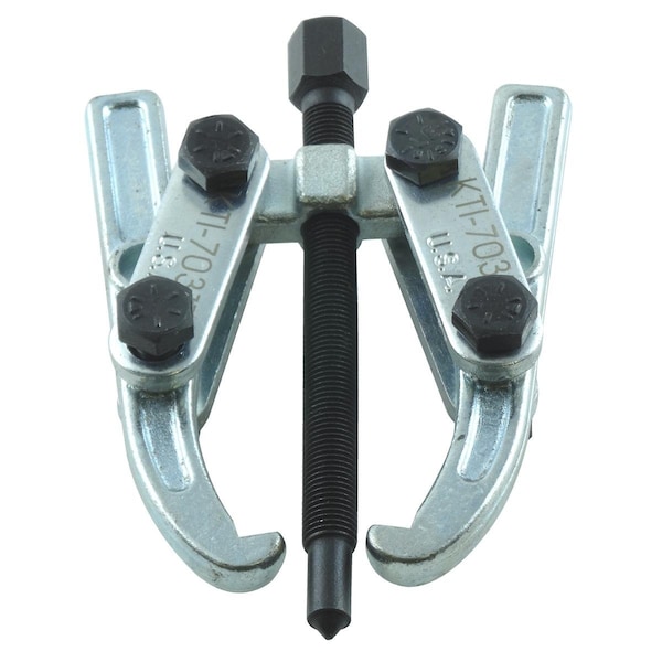 Jaw Adjustable Puller, 4" Spread, 2 Ton, 2